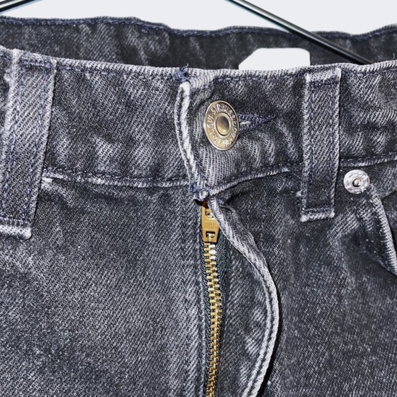 Levi's 505 ORANGE TAB 90s VINTAGE BLACK STRAIGHT LEG JEANS 31/28" - Picture 5 of 8